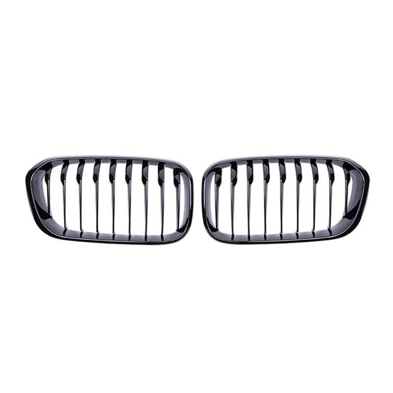 FrontstoßStange Auto-Nieren-Frontgrill Für F20 F21 118i 120i 125i 2015–2018 Renngrills Glänzend Schwarze Grills(Schwarz glänzend) von Generisch