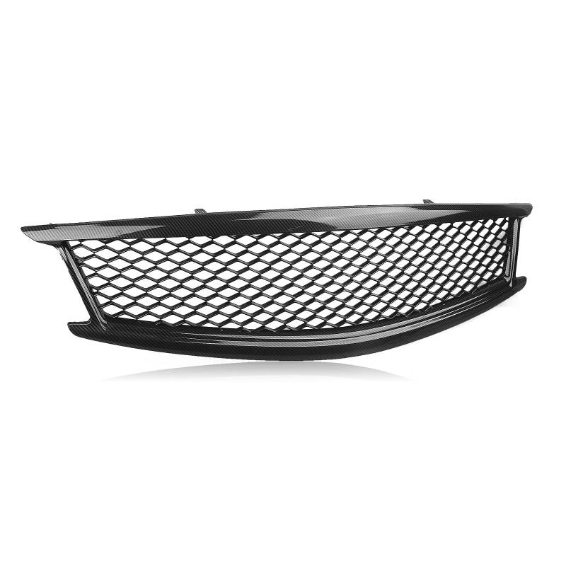 FrontstoßStange Frontgrill Für Infiniti G25 G37 2010–2013 Obere Stoßstange Netzhaube(Kohlefaser) von Generisch