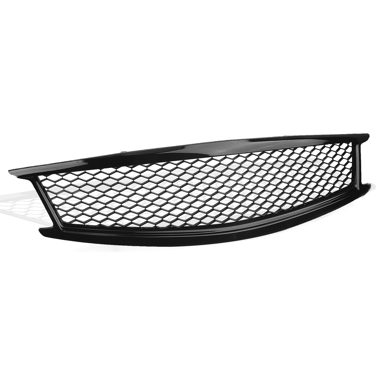 FrontstoßStange Frontgrill Für Infiniti G25 G37 2010–2013 Obere Stoßstange Netzhaube(Schwarz glänzend) von Generisch