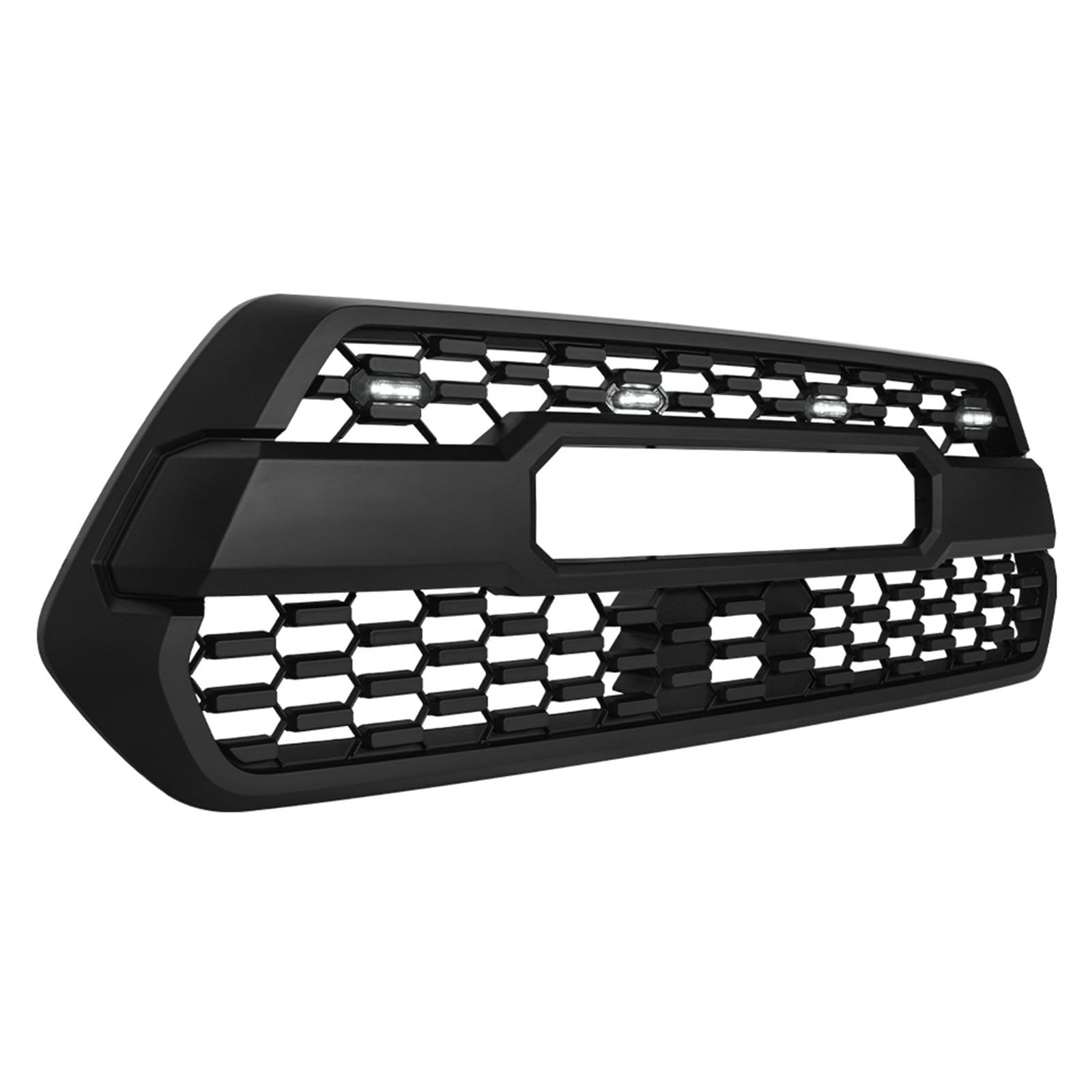 FrontstoßStange Frontgrill Für Tacoma 2016–2021 Vorderer Racing-Grill Netz-Stoßstangengitter Abdeckgitter(White Light) von Generisch