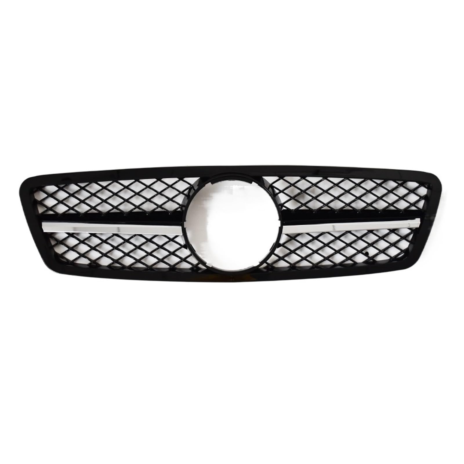 FrontstoßStange Frontgrill Racing Hood Grill Für Mercedes Für Benz C-Klasse W203 2000–2006(AM B) von Generisch