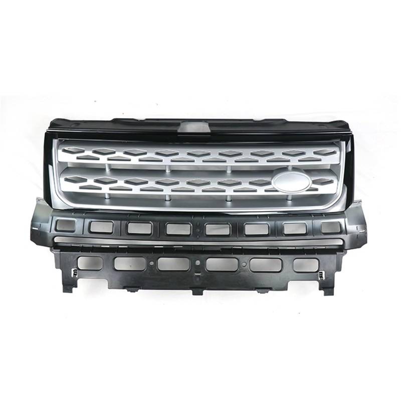 FrontstoßStange Frontgrill Stoßstange Mesh Grill Für Land Für Rover Für Freelander 2 LR2 2010–2016(Black 4) von Generisch