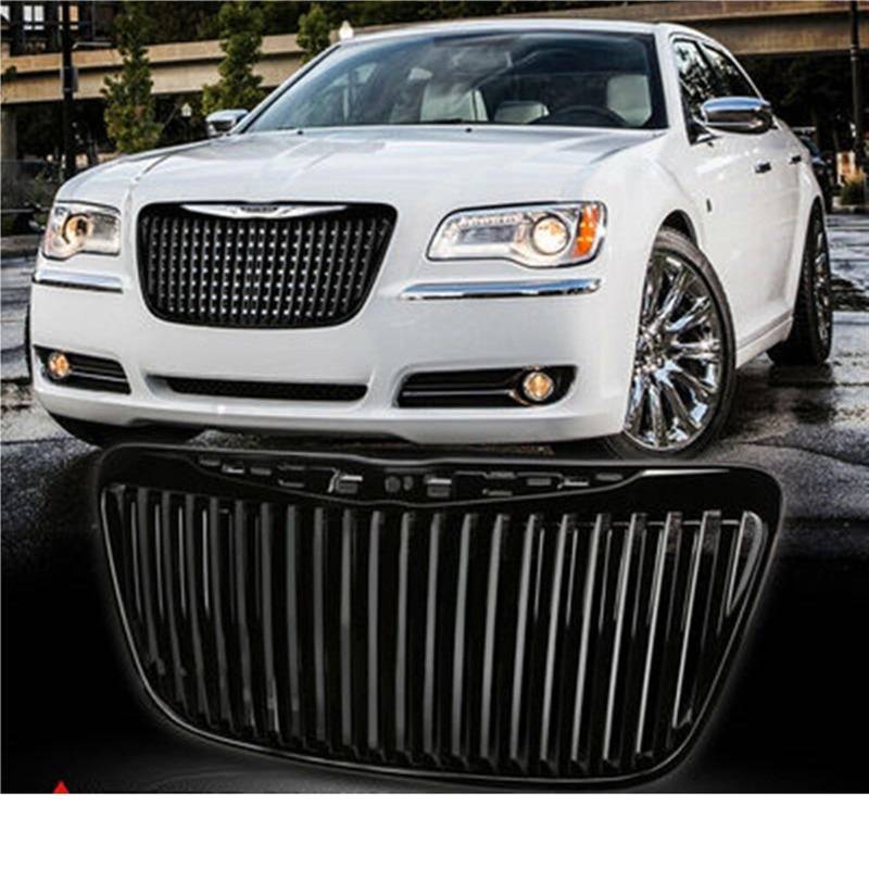 FrontstoßStange Frontstoßstangengrill Kühlergrill Für Chrysler 300C 2011-2014 Renngrills(Style 4) von Generisch