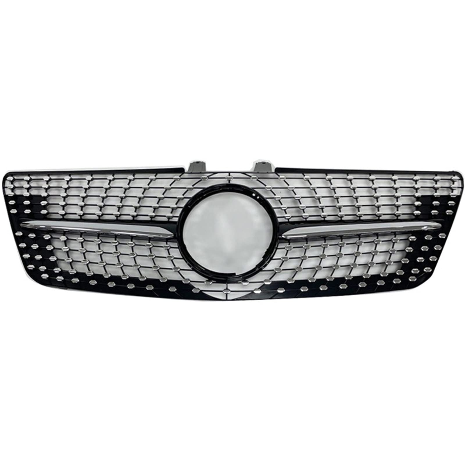 FrontstoßStange Für Benz 2009-2012 Front Kühlergrill Nierenhaube Grille Stoßstange(C Black) von Generisch