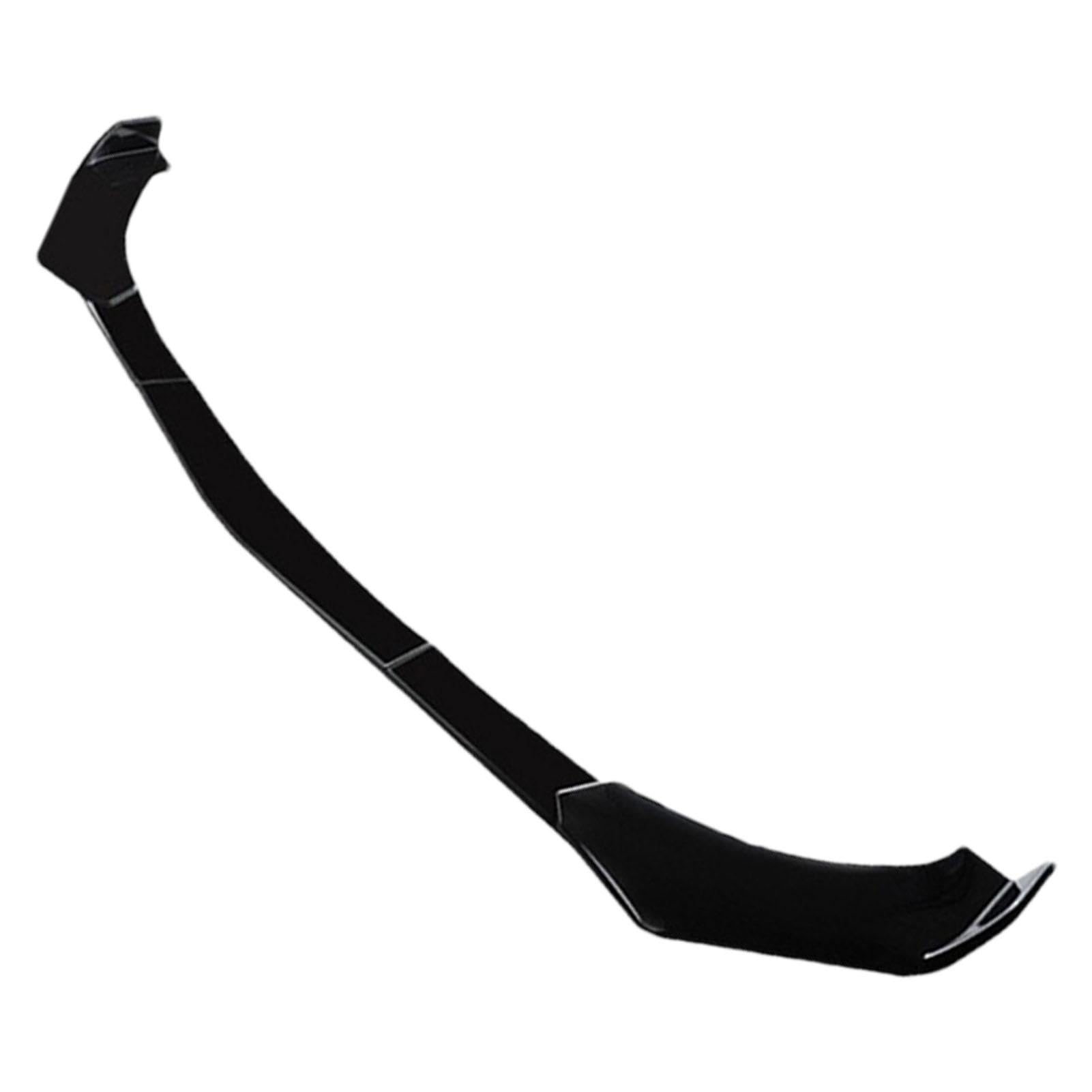 Frontstoßstangenlippe Kinnspoiler | Wasserdicht Einstellbar Frontsplitter - Auto Schwarz Front Splitter Front Kinn Spoiler für die meisten Automodelle von Generisch