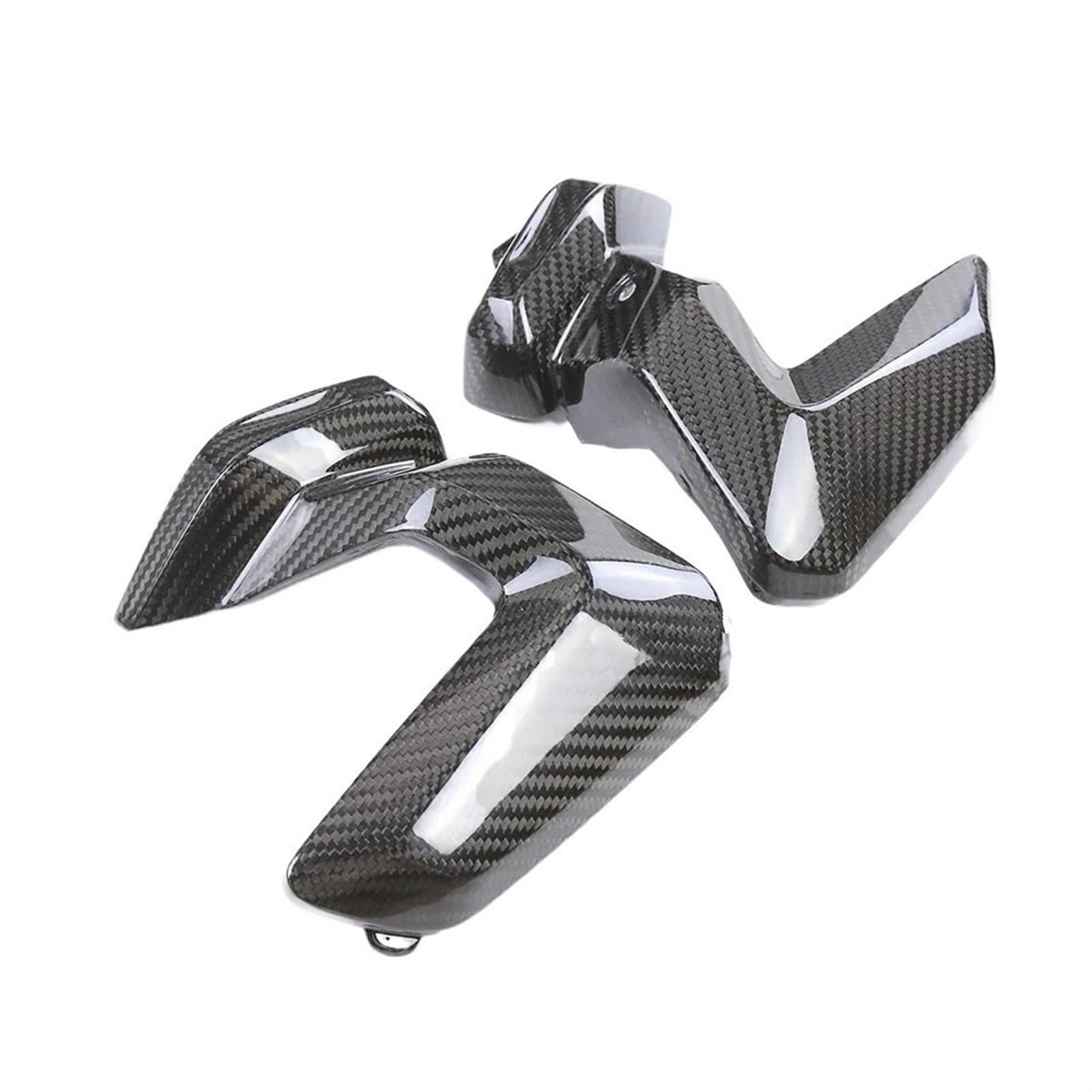 Für Motorstator-Crash-Abdeckung Carbon Fiber Motorrad für Motor Schutz Zylinder Kopf Abdeckung Schutz Für R1250 RS GS RT R1250RS R1250GS 2021-2023(Twill Glossy) von Generisch