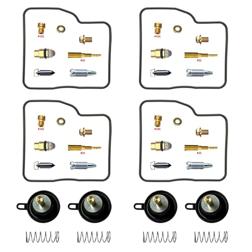 GV1400 1986–1988 Vergaser-Reparatursatz GV1400GC GV1400GD GV1400GT CAVALCADE Rebuild Kit (Reparaturset, Aircut) von Generisch