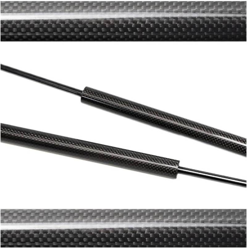 Gas-Heckklappenstreben hinten Für GS L10 2013-2020 Haube Dämpfer Front Motorhaube Lift Unterstützt Stoßdämpfer Heben(Black Carbon Fiber) von Generisch