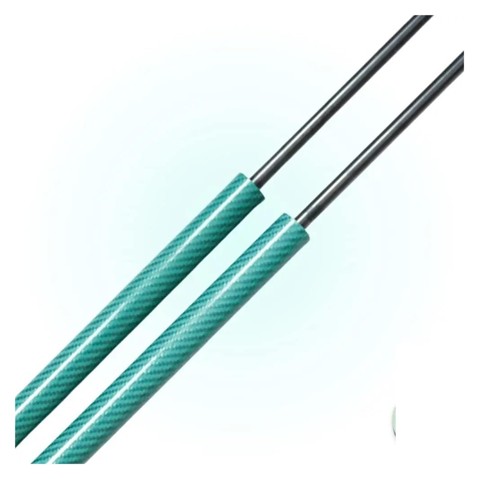 Gasfeder Für Mercedes Für Benz W203 CL203 C209 S203 A209 Motorhaube Motor Carbon Fiber Rod Strut Stoßdämpfende Strut Arm Gasfeder Dämpfer(Green Carbon Fiber) von Generisch