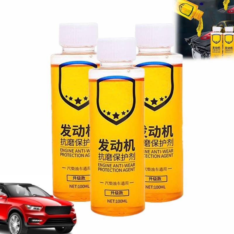 Generisch 2024 Highly Effective Engine Anti-Wear Protectant, Efficiency Engine Anti-Wear Agent Protector, Noise Reduction, Anti-Shaking and Fuel Efficient Engine Anti-Wear Agent (3PCS) von Generisch