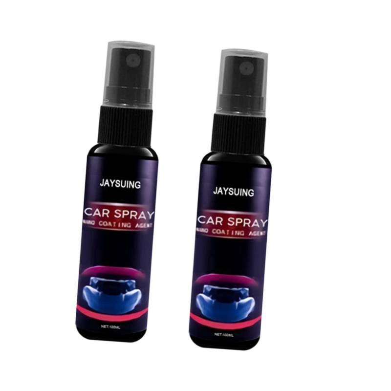 Generisch 2st Auto Reparatur Spray Auto-schnellreparatur-polierer Cornet-fall Reparaturspray Für Autokratzer Professioneller Autokratzer-entferner Reparaturset Für Autokratzer Plastik Black von Generisch