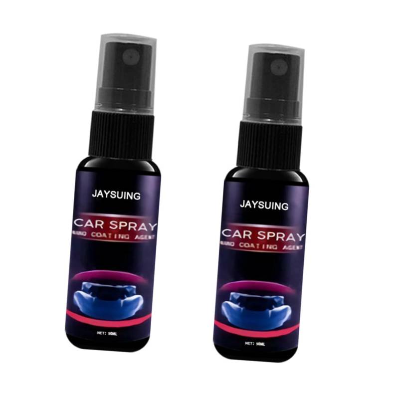 Generisch 2st Auto Reparatur Spray Poliermaschine Auto Oxidationsflüssigkeit Reparaturset Für Autokratzer Nano Autoreparaturspray Für Autokratzer Kratzer-entferner Plastik Black von Generisch