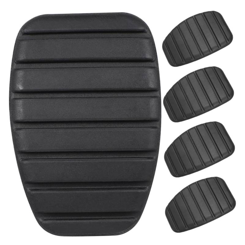 Generisch 5 Stück Kupplung Gummi Pedal Bremsbeläge Brems Und Kupplungspedal Gummi Pads Kupplung Bremsbelag Auto Kupplung Pedal Pad Gummi Kupplung Pads Kupplung Fußpedale Kupplung Pedal Pad von Generisch