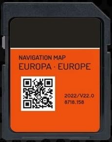 Generisch Aktualisierung der Kartographie Europa v22 2022 GPS Navigation kompatibel mit Mercedes Becker Map Pilot von Generisch