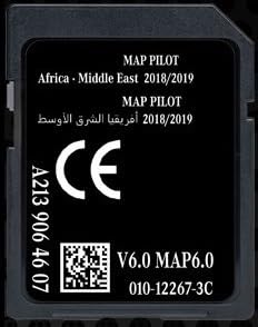 Generisch Aktualisierung der Kartographie GPS Navigation Afrika Naher Osten 2018/2019 v6 kompatibel mit Mercedes Garmin MAP Pilot STAR2 – A2139066407 von Generisch