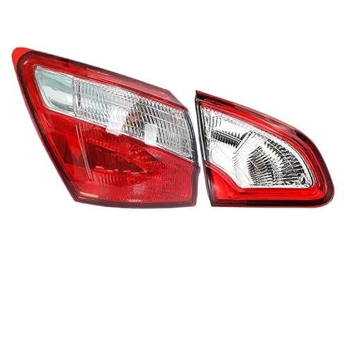 Generisch Auto-Bremslichter Auto Lichter Rücklicht Montage Bremse für Signal Lampe Für Nissan für Qashqai J10 2008-2014, MK2 J11 2014-2016 (EU-Version)(Left- J10 2008-2014) von Generisch