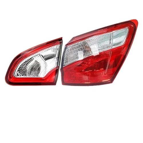 Generisch Auto-Bremslichter Auto Lichter Rücklicht Montage Bremse für Signal Lampe Für Nissan für Qashqai J10 2008-2014, MK2 J11 2014-2016 (EU-Version)(Right-J10 2008-2013) von Generisch