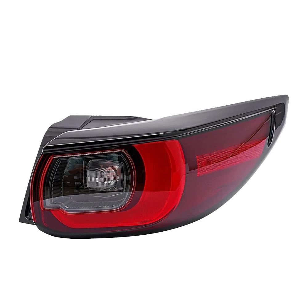 Generisch Auto-Rücklicht, Hinten Schwanz Licht Für Mazda Cx5 2022 2023 2024 Auto Für Signal Bremse Lampe Stoßstange Warnung Licht(Outside-right) von Generisch