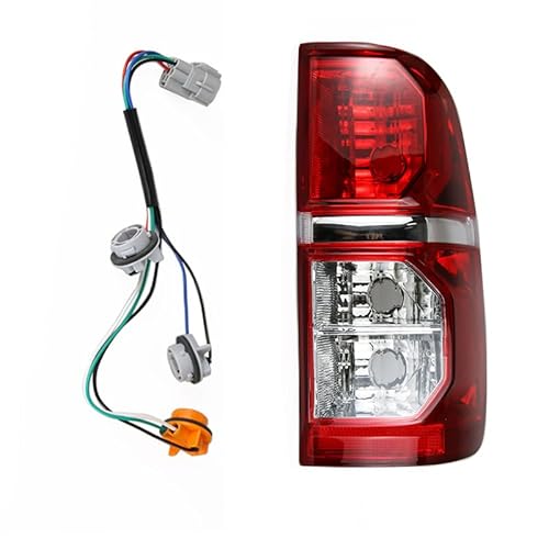 Generisch Auto-Rücklicht 1Pc Rücklicht Montage Für Mit Drähte Für Toyota Für Hilux 2005 2006 2007 2008 2009-2015 Hinten Rücklicht warnung Licht Rückfahr Licht(1Pc Right) von Generisch