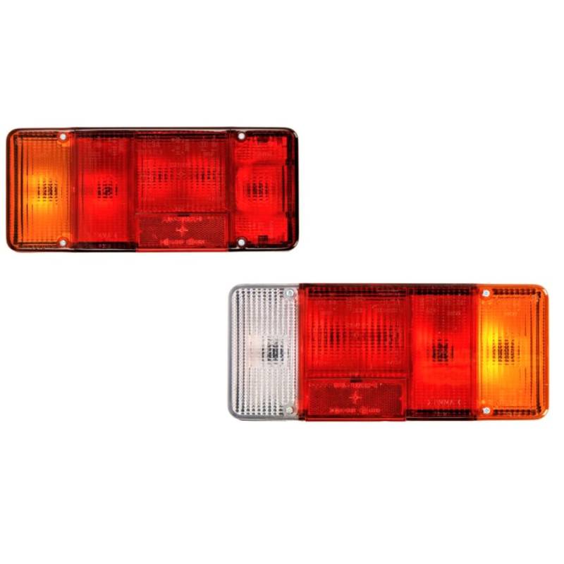 Generisch Auto-Rücklicht 2 Stücke Rücklicht Hinten Für Signal Lampe Objektiv Abdeckung Shell Für Fiat Für Ducato Für Iveco Für Daily Eurocargo I, II & III Für Peugeot Für Boxer 42531146 9988023 von Generisch