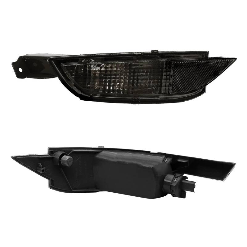 Generisch Auto-Rücklicht 2x Hinten Für Geräuchert Für Schwarz Stoßstange Reflektor Nebel Lampe Rücklicht Rechts Links Für Ford Für Fiesta Mk7 2008~2015 von Generisch