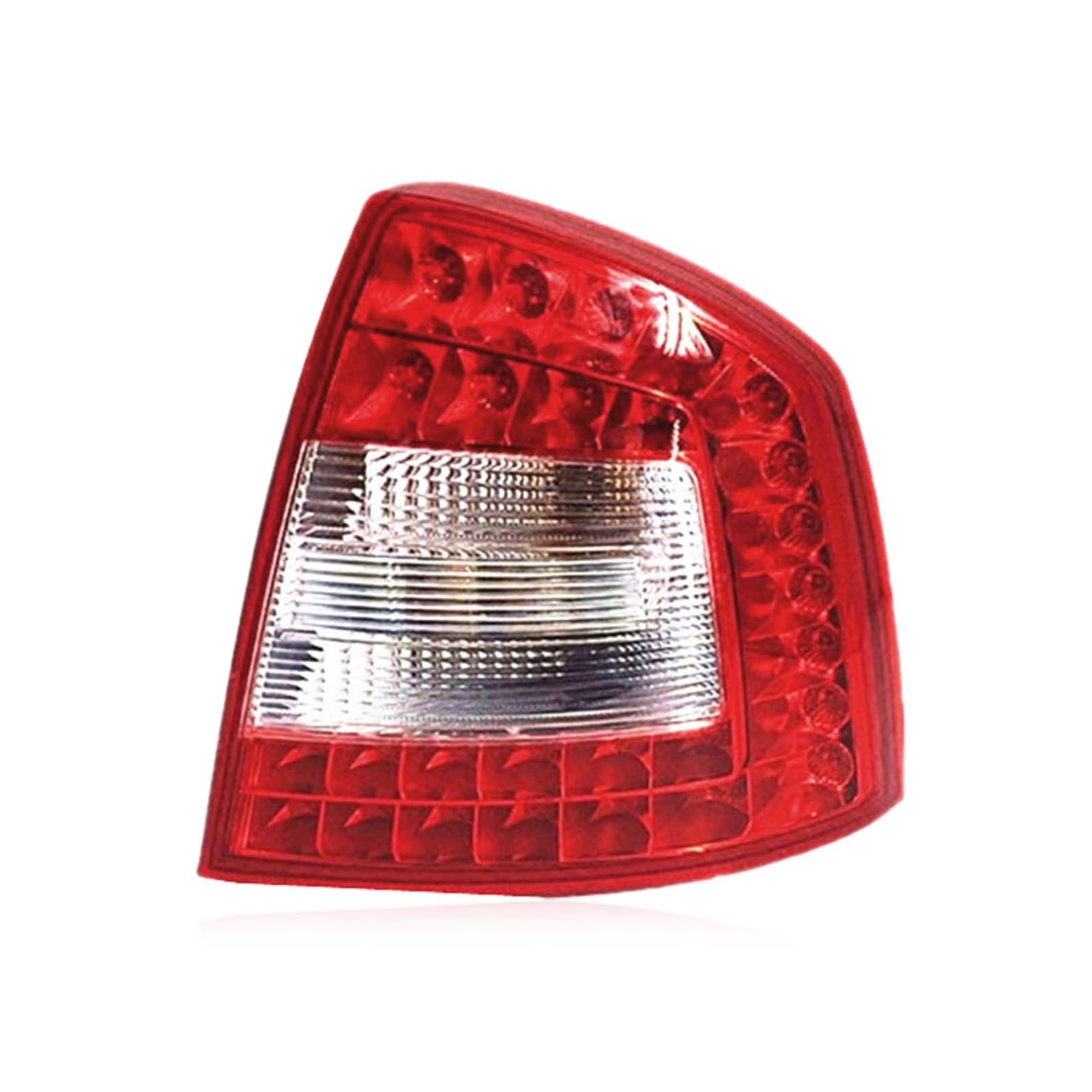 Generisch Auto-Rücklicht Auto Hinten Licht Für SKODA Für Octavia A5 A6 RS 2007-2017 Stoßstange Licht Rücklicht Abdeckung Brems Lampe gehäuse Auto-styling(2010-2014 Right side) von Generisch