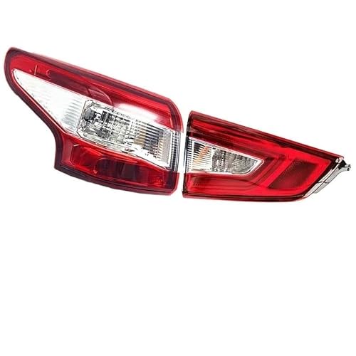 Generisch Auto-Rücklicht Auto Lichter Rücklicht Montage Bremse für Signal Lampe Für Nissan für Qashqai J10 2008-2014, MK2 J11 2014-2016 (EU-Version) Anhängerbeleuchtung(Left-J11 2014-2016) von Generisch