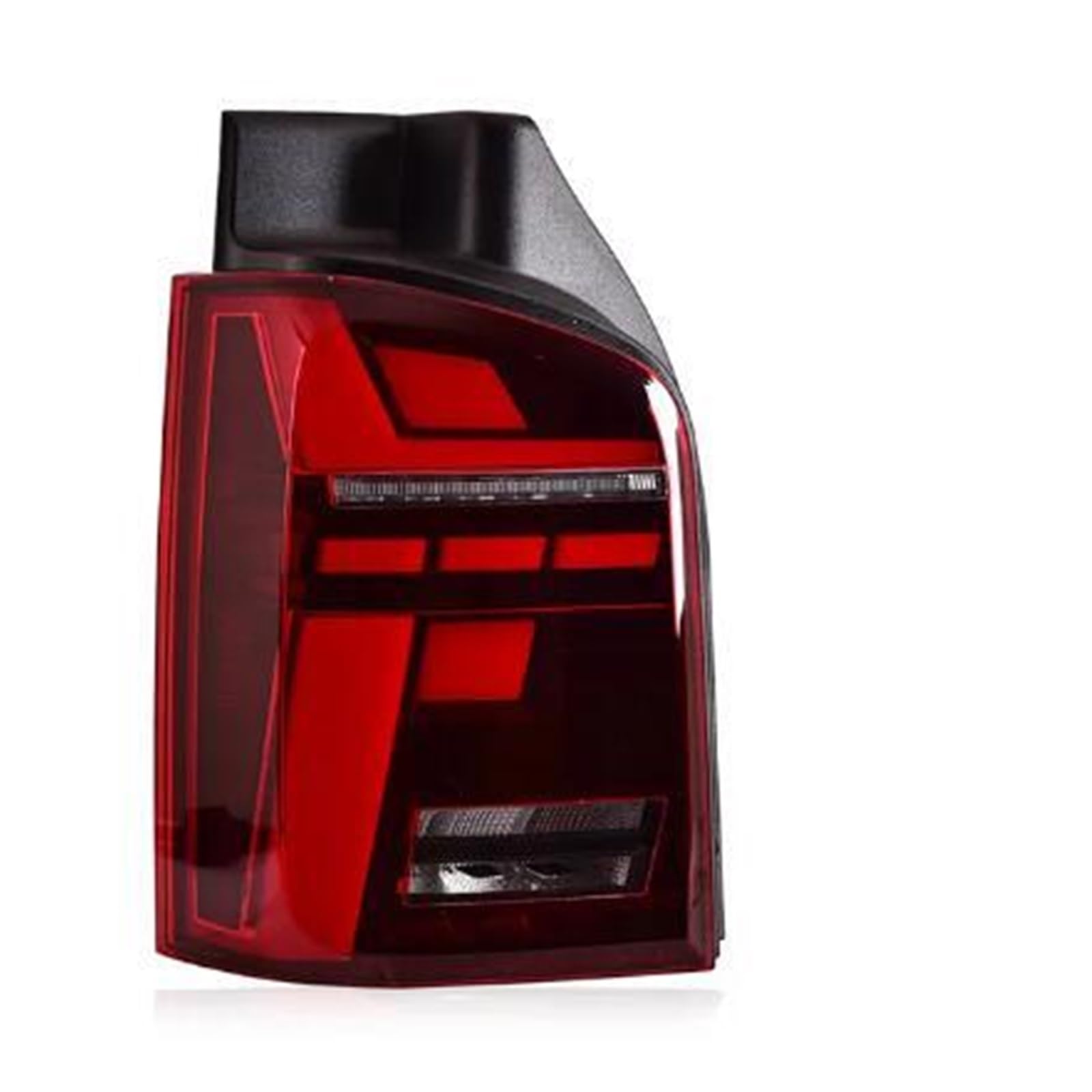 Generisch Auto-Rücklicht Auto Styling für VolksWagen für Multivan für Caravelle T5 2010-2014 Rücklicht Rücklicht DRL für Signal bremse für Reverse auto Zubehör(2 PCS Red) von Generisch