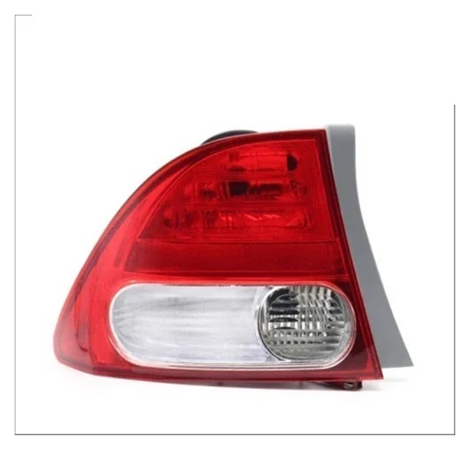 Generisch Auto-Rücklicht Für Honda für Civic 2006~2011 Auto Zubehör Rücklicht Montage Bremse Rücklicht Stop Lichter Parkplatz Lampe Hinten lampe(Rot) von Generisch