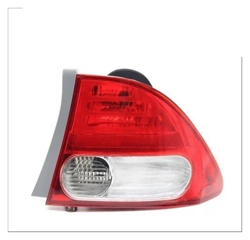 Generisch Auto-Rücklicht Für Honda für Civic 2006~2011 Auto Zubehör Rücklicht Montage Bremse Rücklicht Stop Lichter Parkplatz Lampe Hinten lampe(Weiß) von Generisch