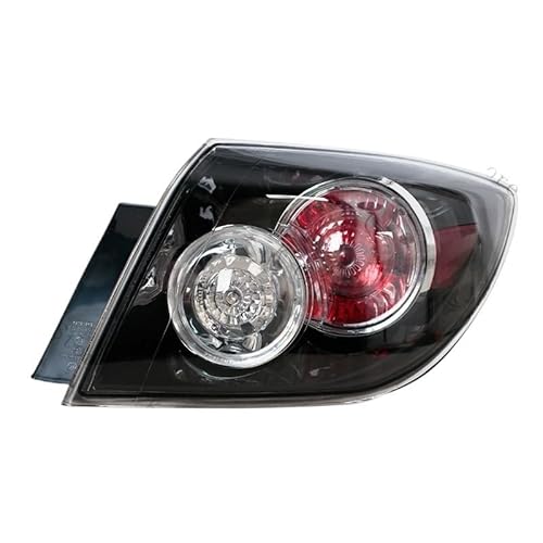 Generisch Auto-Rücklicht Für Mazda 3 Für Fließheck 2004-2010 216-1984L-UQ 216-1984R Auto Hinten Rücklicht Drehen Für Signal Bremse Lampe Montage zubehör Anhängerbeleuchtung(Outside Right) von Generisch