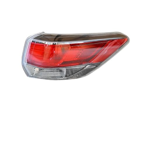 Generisch Auto-Rücklicht Für Toyota für Highlander 2015 16 17 18 2019 Auto Zubehör Äußere Rücklicht Montage Bremse Rücklicht Stop Lichter Drehen für signal(15-17 Right Side) von Generisch