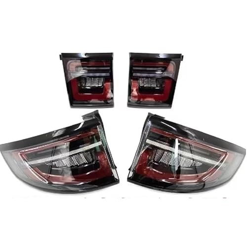 Generisch Auto-Rücklicht Hinten Rücklicht Bremsleuchte Montage Für Land Für Rover Für Discovery Für Sport L550 2015~2019 Verbesserte 2020 stil Drehen für Signal Lichter(A set 4 pcs) von Generisch