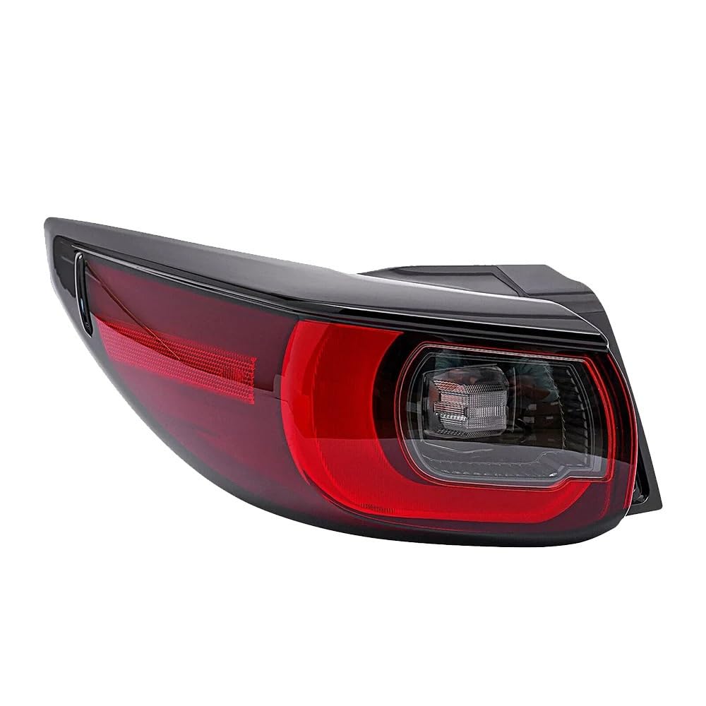 Generisch Auto-Rücklicht Hinten Schwanz Licht Für Mazda Cx5 2022 2023 2024 Auto Für Signal Bremse Lampe Stoßstange Warnung Licht(Outside-left) von Generisch