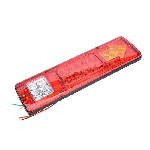 Generisch Auto-Rücklicht LED-Rücklicht für Auto, für LKW-Anhänger, Stopp hinten für Rückwärts-Blinker, Neuankömmling, 1 x 12 V, 19 Neuankömmling 2021(Rot) von Generisch