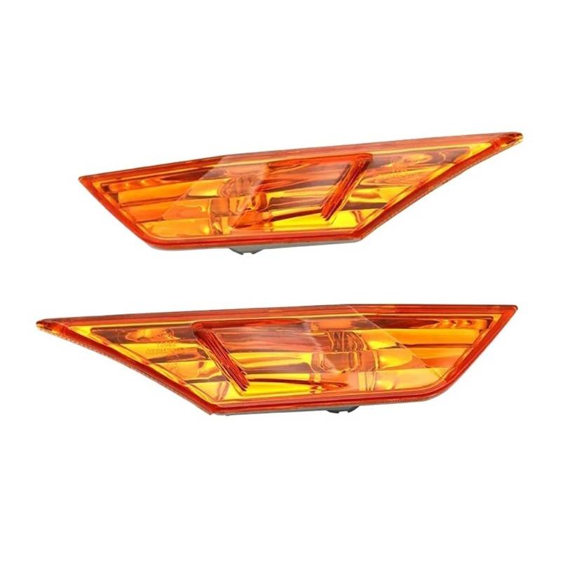 Generisch Auto-Rücklicht Marker Drehen Für Signal Licht Seite Für Blatt Lampe Für HONDA Für CIVIC 2016 2017 2018 2019 2020 2021 FC1 34350-TET-H01 34300-TET-H01 Anhängerbeleuchtung(Orange) von Generisch