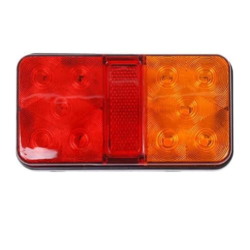 Generisch Bremslicht 1PCS 12V Wasserdichte Auto für Lkw LED Hinten Rücklicht Warnleuchten Hinten Lampe für Caravan Anhänger für Lkw Lkw Boote Kfz-Rücklichtbaugruppen von Generisch