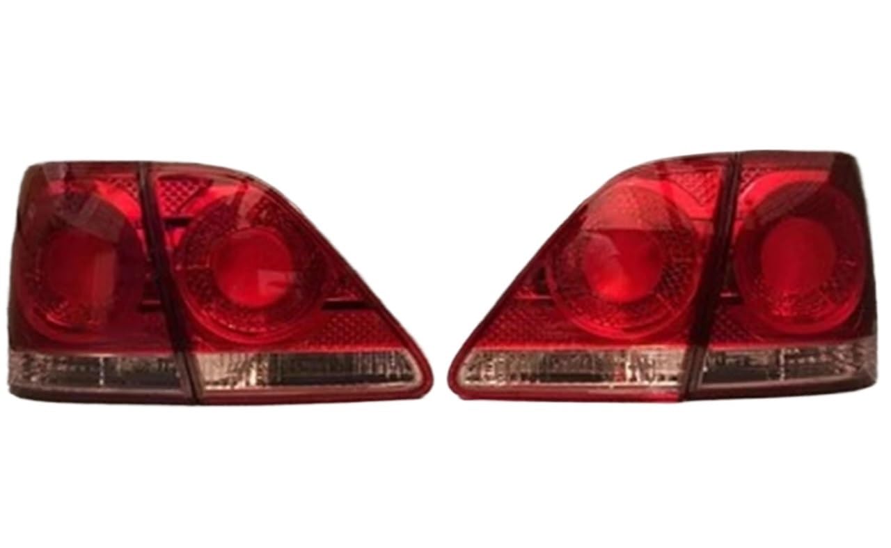 Generisch Bremslicht Auto Hinten Lampe Rücklicht Rücklicht Bremse Rückfahrlicht Warnung Lampe Blinker für 05-09 für Toyota für Crown 12th Kfz-Rücklichtbaugruppen(Set) von Generisch