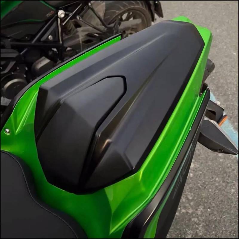 Generisch Dekorative Heckabdeckung Motorrad-Rücksitzbezug Sitzbezug Dekorativer Rücksitzbezug Verkleidungs-Heckbezug Für Kawasaki Für Ninja 400 Z400 2017-2023(Style 2) von Generisch