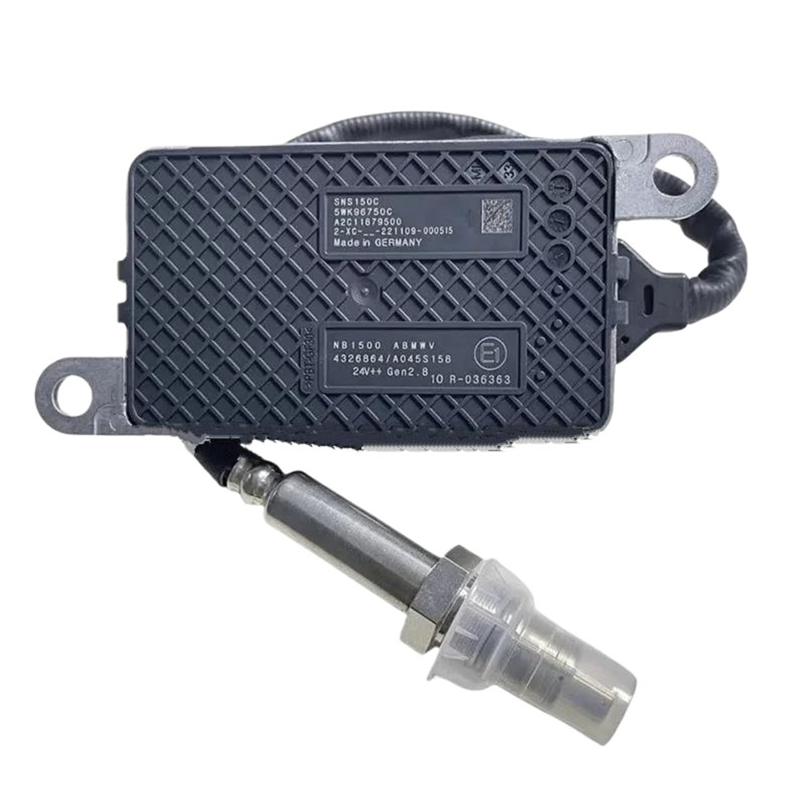 Generisch Lambdasonden 4326864 5WK96750C A2C95992900 1710806 A045S158 Stickstoff Sauerstoff NOx Sensor/Sensor Sonde Für Cummins Motor Für LKW Lambdasonde Regelsonde(5WK96750C) von Generisch