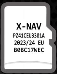 Generisch Micro-SD-Karte, GPS Navigation Europa 2023/2024, kompatibel mit Citroën C1 und Toyota Aygo – XNav – PZ41CEU3301A – B0BC17WEC von Generisch