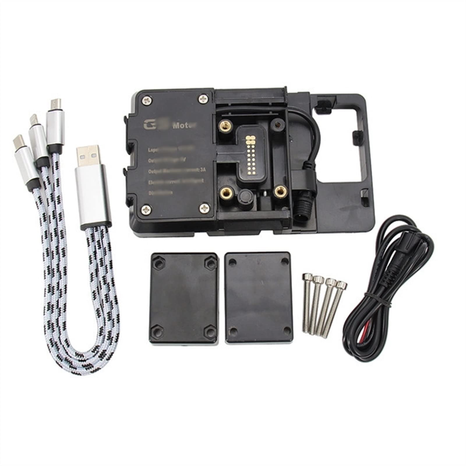 Generisch Motorrad Navigationszubehör Navigation Halterung Motorrad USB Lade Telefon Halter Für BMW R850RT R 850 RT R1150RT R 1150 RT(2) von Generisch