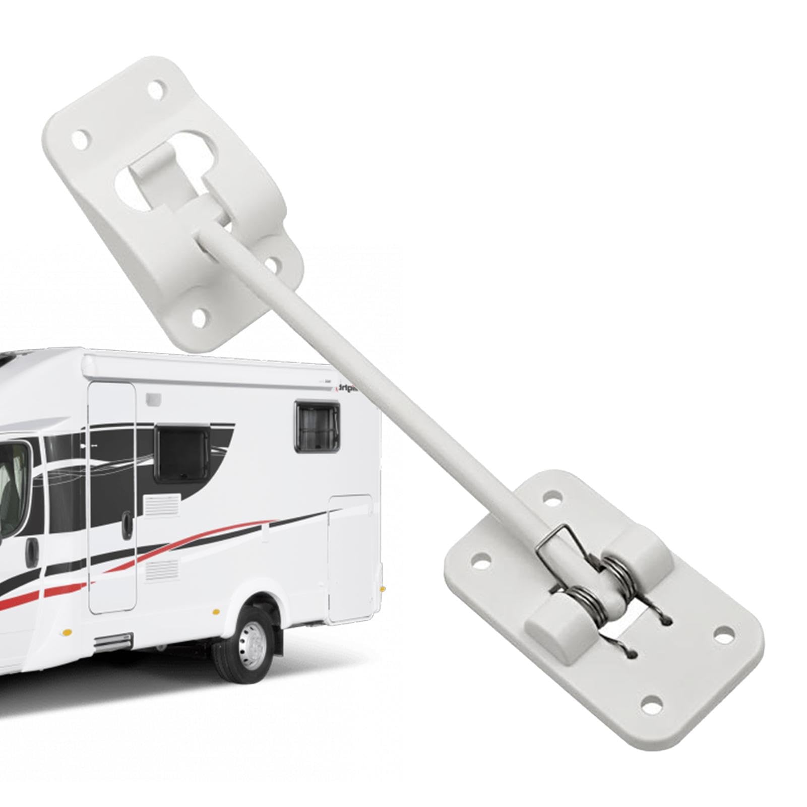 Generisch RV-Türhalterriegel, RV-Türhalterverschluss - Wohnmobil-Türhalter, Anhänger-Türhalter,Winddichte Eingangstürbeschläge für sicheres Reisen mit Wohnmobilen und Wohnmobilanhängern von Generisch