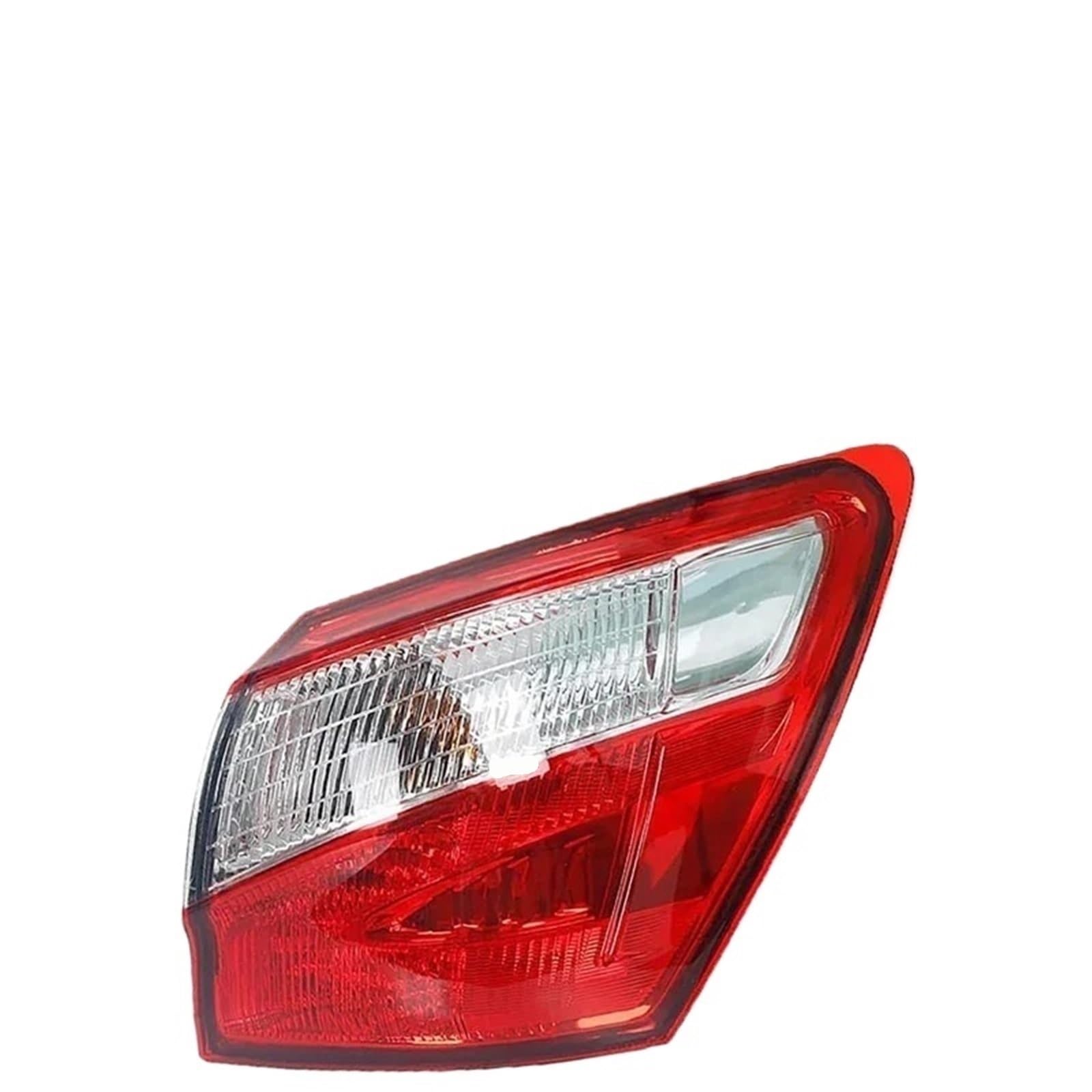 Generisch Rückleuchten des Fahrzeugs 1pc Auto Rücklicht Bremse Hinten Drehen für Signal Licht für Nissan für Qashqai J10 2008-2015 (EU Version)(B Right with Bulb) von Generisch