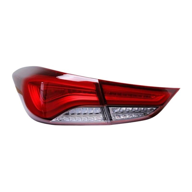 Generisch Rückleuchten des Fahrzeugs Für Hyundai Avante I35 Für Elantra MD 2011-2016 Auto Zubehör Animation Anhänger Lichter(Tail Light Red 2PCS) von Generisch