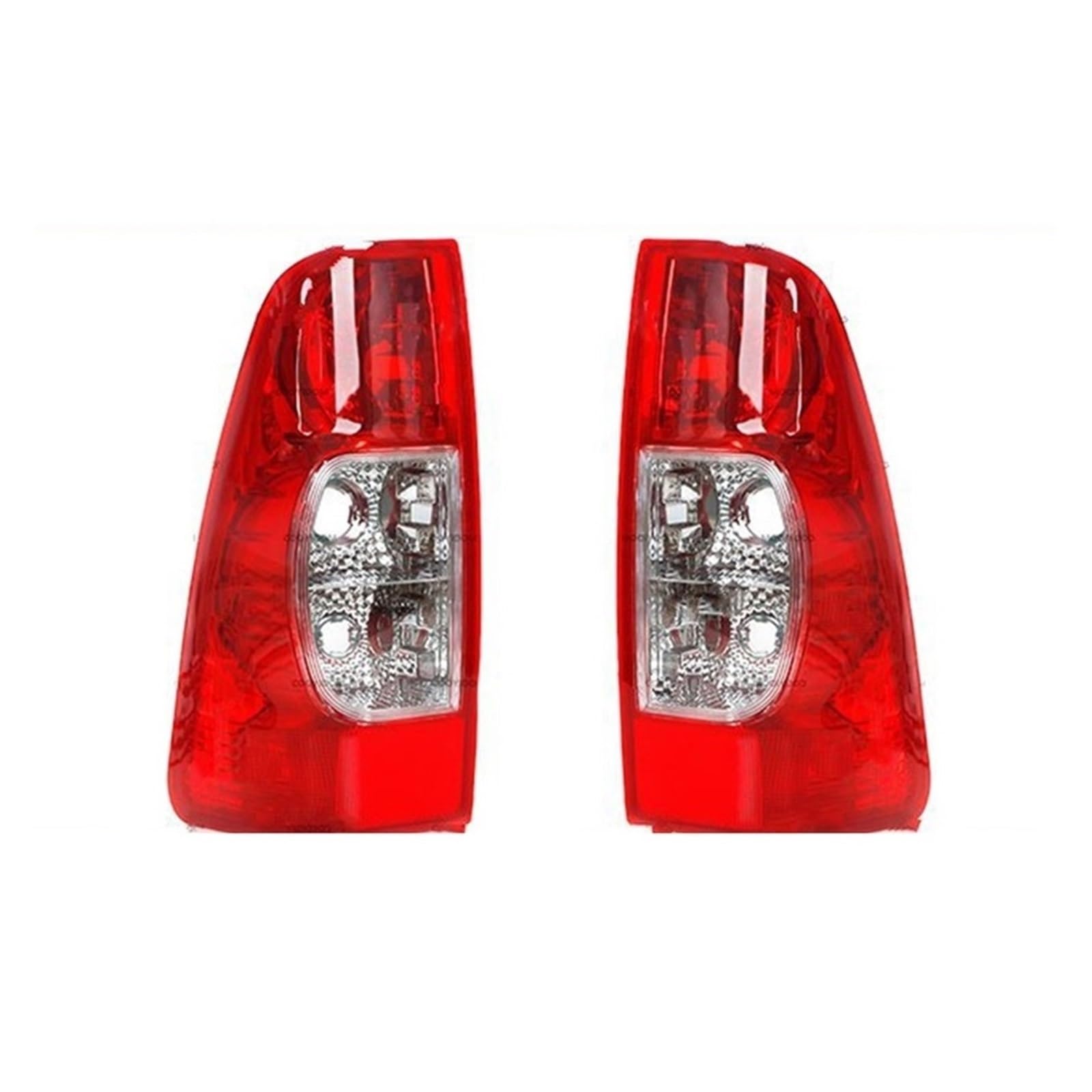 Generisch Rücklichter, Autorücklichter Auto Rückleuchten Hinten Bremsleuchte Für Isuzu Für Rodeo Für DMax Für Pickup 2007-2012 Fahren Für Reverse Lampe Ohne Birne(Left) von Generisch