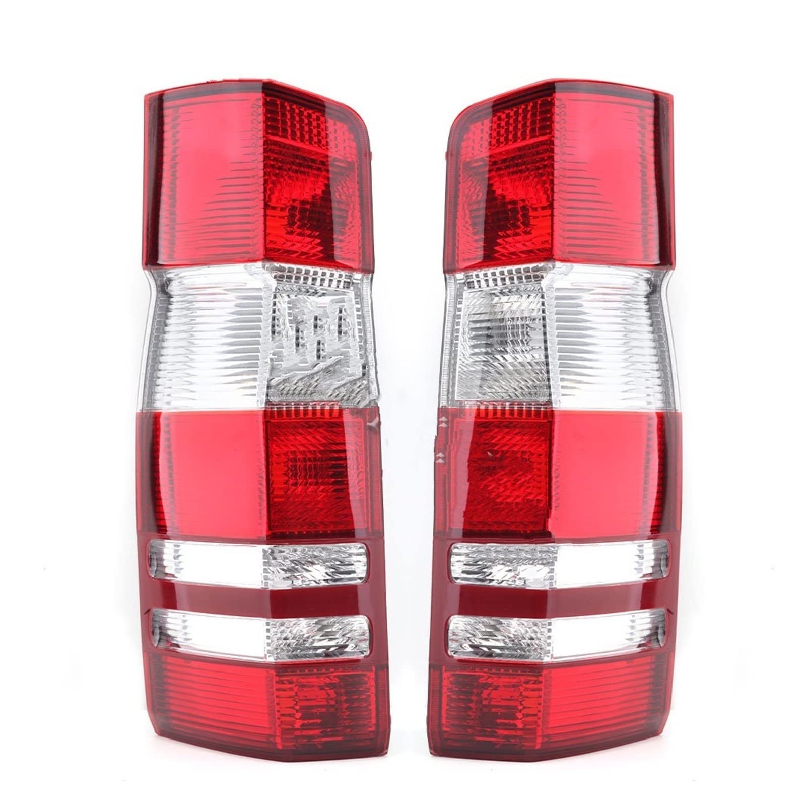 Generisch Rücklichter, Autorücklichter Autozubehör für Mercedes für Sprinter 250 350 2007-2016 2017 Bremsleuchte hinten Blinker für Signal hinten Rücklicht(A Pair) von Generisch