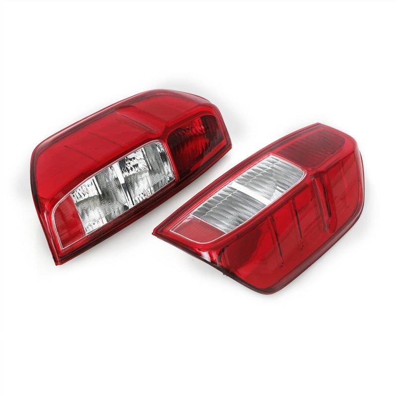 Generisch Rücklichter, Autorücklichter Für Nissan Für Navara D40 2005-2015 Ohne Leuchtmittel Auto Hinten Bremslicht Warnleuchte Rote Rückleuchte(1 Pair) von Generisch