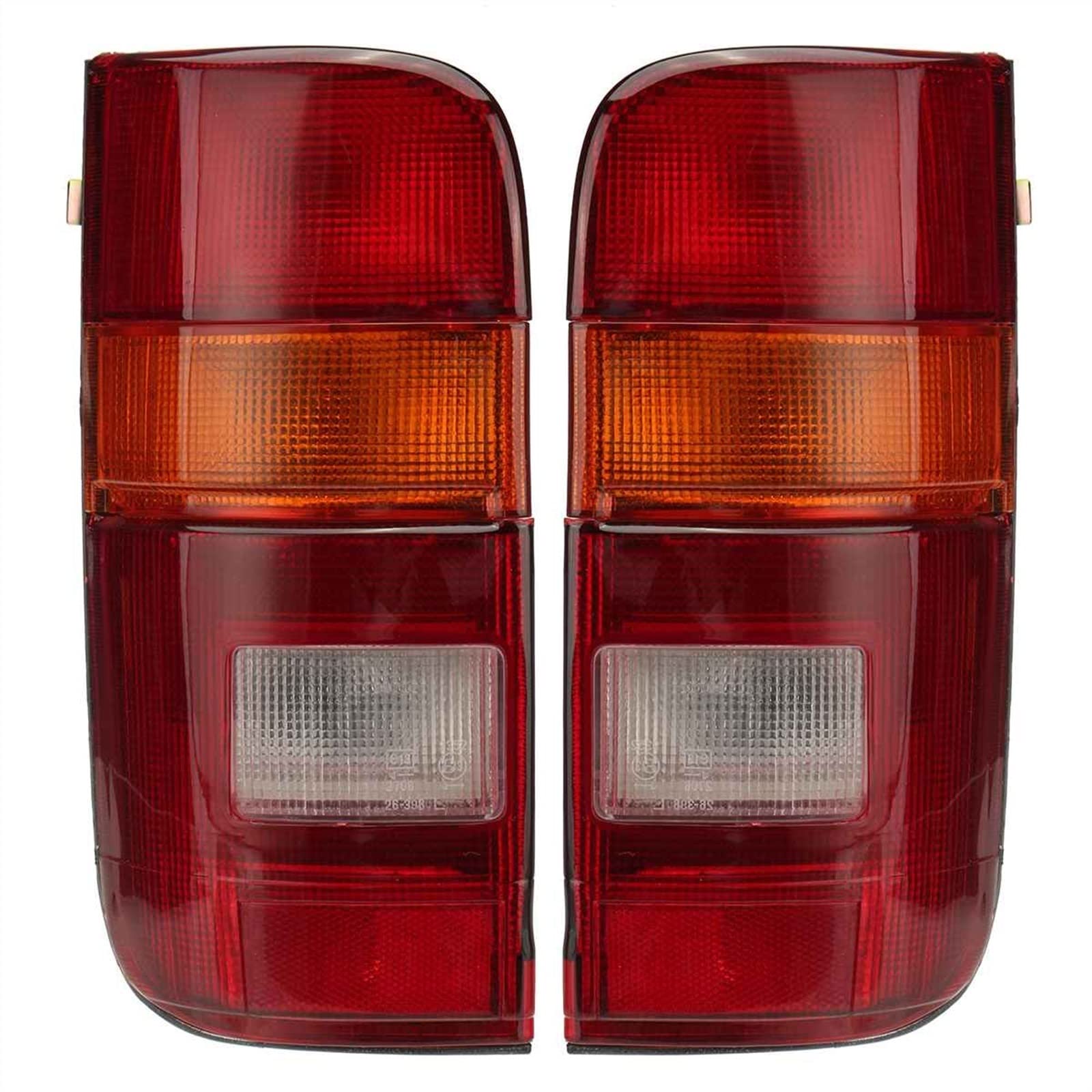 Generisch Rücklichter, Autorücklichter Für Toyota Für Hiace Für Van 100 Serie RZH 1989-2005 Rücklicht Auto Hinten Schwanz Licht Seite Bremse Stop Lichter lampe(1 Pair) von Generisch