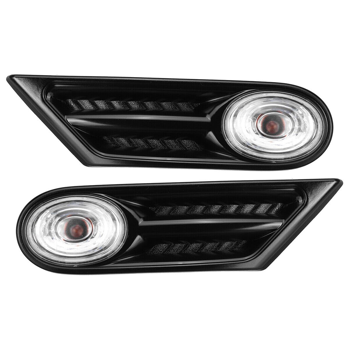 Generisch Rücklichter Seitenmarkierung für Maker-Anzeige-LED für Signallicht für BMW für MINI für COOPER R56 R57 R58 R59 2007–2013 OEM 63137260202 63137260201 LED-UNIVERSAL-RÜCKLEUCHTEN(Black Clear) von Generisch